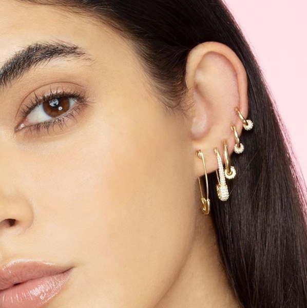 Safety Pin Earrings