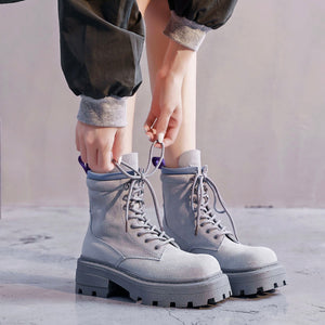 Kathia Combat Boots