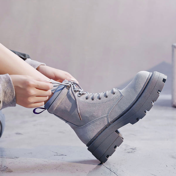 Kathia Combat Boots