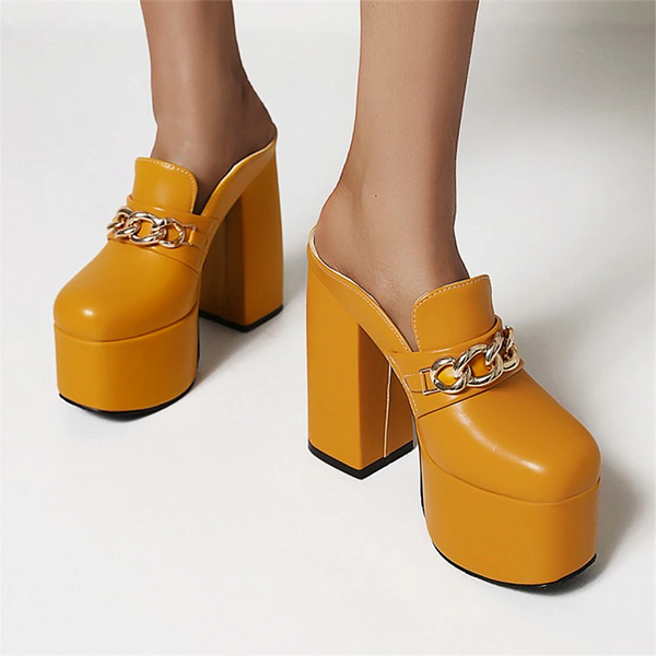 Monica Platform Mules