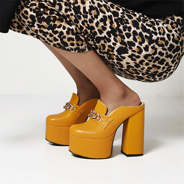 Monica Platform Mules