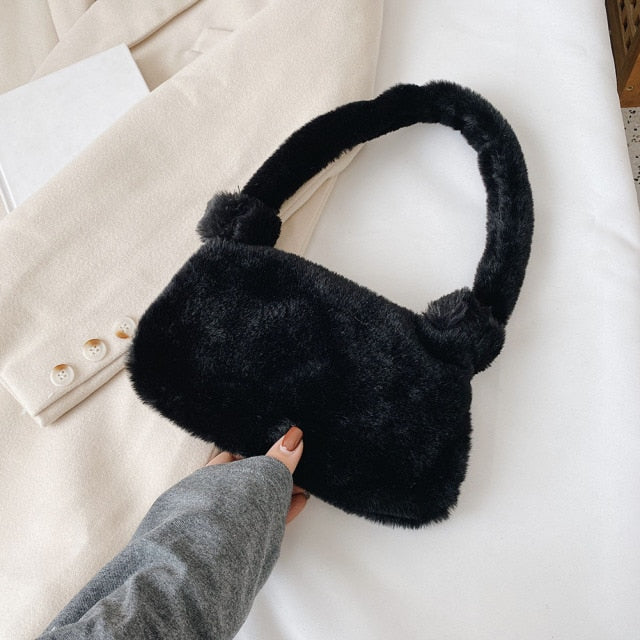 Amelia Fur Bag